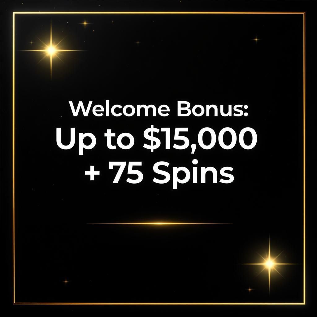 Welcome Bonus: Up to $5,000 + 75 Spins